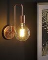 Metal Wall Lamp Copper SAVENA_785107