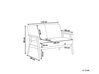 2-Sitzer Sofa grau Retro-Design ASNES_786851