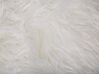 Faux Fur Bedspread 200 x 220 cm White DELICE_770452