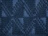 Tappeto blu scuro 140 x 200 cm a pelo corto SAVRAN_750410