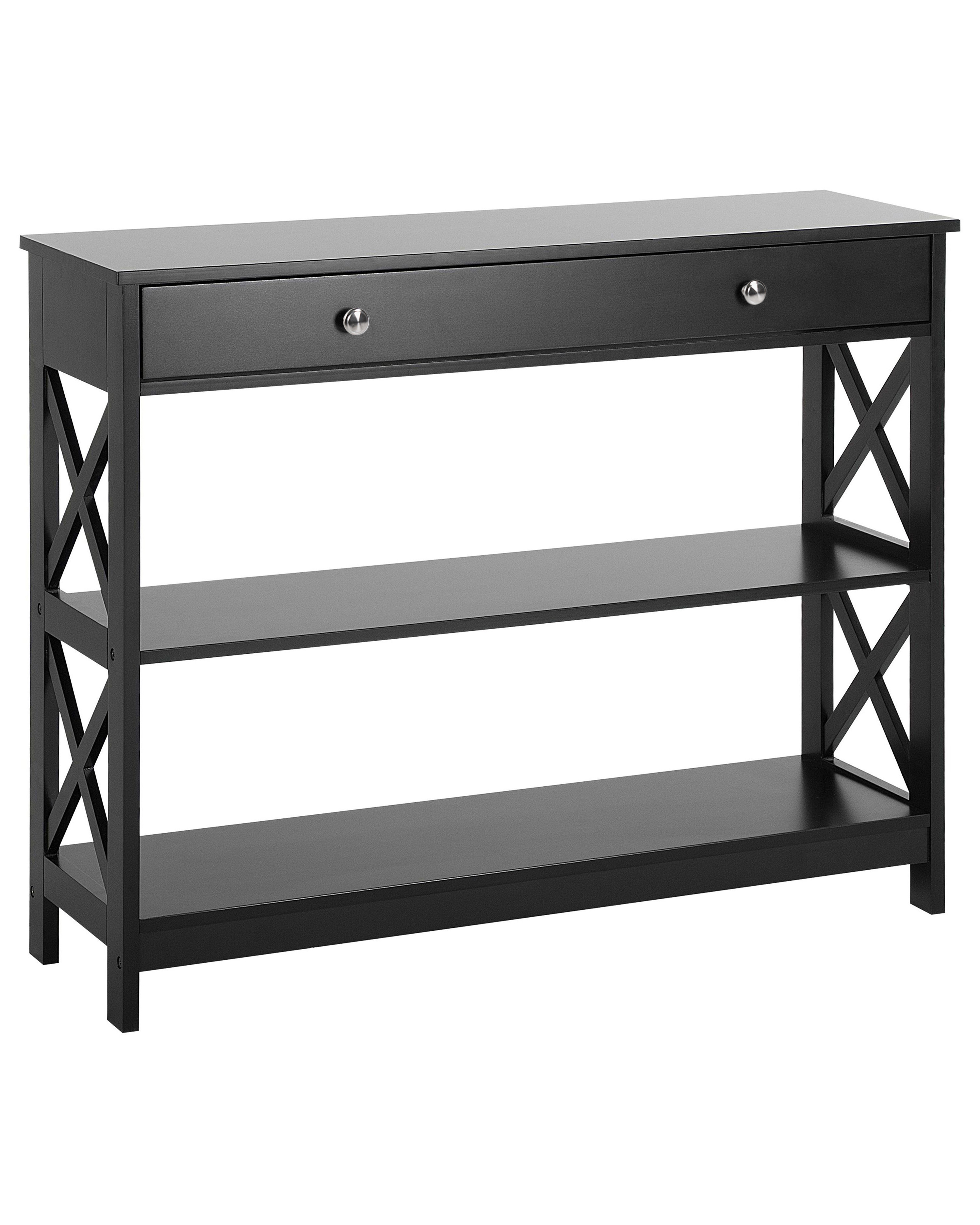 Konsolipöytä laatikko musta MONTGOMERY Konsolipöytä laatikko musta MONTGOMERY