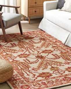 Matto villa oranssi/beige 160 x 230 cm ADILCEVAZ Matto villa oranssi/beige 160 x 230 cm ADILCEVAZ