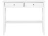 2 Drawer Console Table White AVENUE_751679