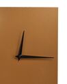 Iron Wall Clock 22 x 50 cm Gold POMBAL_915620