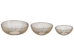 Koristekulho rauta kulta 3 kpl GARUT