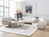 6-Sitzer Sofa Set hellbeige verstellbar mit Ottomane FLORLI_905884