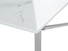 Konferenčný stolík s mramorovým efektom biela/strieborná EMPORIA_757571