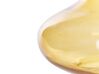 Bloemenvaas geel glas 30 cm PANEER_823729