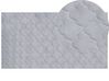 Tappeto pelle sintetica grigio 80 x 150 cm GHARO_858611