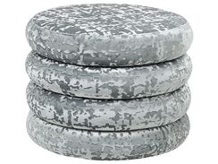 Rahi sametti säilytystila vaaleanharmaa ⌀ 45 cm BREWTON