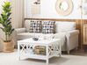 Coffee Table with Shelf White LOTTA_747893