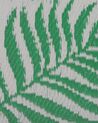 Outdoor Teppich grün 60 x 105 cm Palmenmuster Kurzflor KOTA_766549
