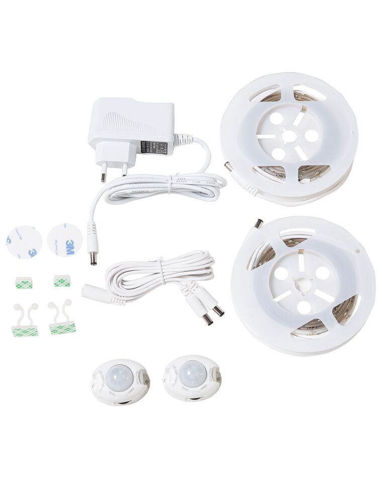 LED Strip Lights with Motion Sensor White 2 x 120 cm_661288
