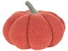 Set of 2 Boucle Cushions Pumpkin ⌀ 28 cm Orange MUNCHKIN_879521