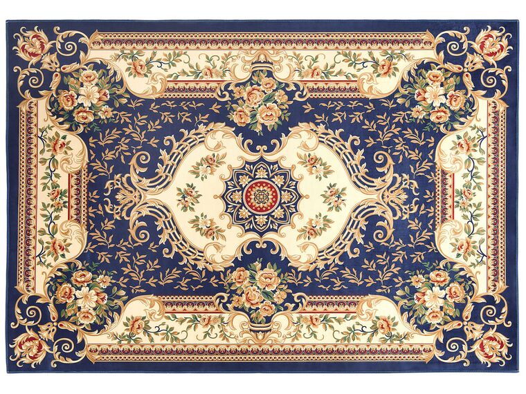 Tmavě modrý koberec 160 x 230 cm GAZIANTEP_716886
