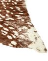 Tappeto pelliccia sintetica marrone 150 x 200 cm KNOLL_913737