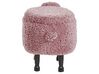 Fabric Storage Animal Stool Pink SHEEP_783637