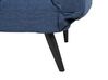 Divano letto 3 posti in velluto blu navy VETTRE | Leroy Merlin Divano letto 3 posti in velluto blu navy VETTRE | Leroy Merlin