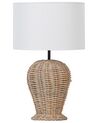 Rattan Table Lamp Light FURELOS_897305