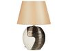 Tafellamp porselein koper/beige ESLA_748564