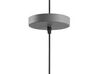 Metal Pendant Lamp Grey TAGUS_688380