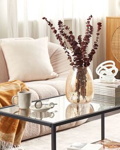 Kukkamaljakko lasi vaalea beige 22 cm LIKOPORIA Kukkamaljakko lasi vaalea beige 22 cm LIKOPORIA