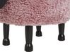 Fabric Storage Animal Stool Pink SHEEP_783640