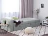 Sectional Sofa Bed with Ottoman Light Grey FALSTER_751429