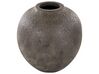 Dekorativ vase terrakotta brun 34 cm ERETRIA_850860