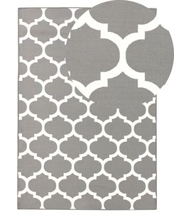 Ulkomatto kaksipuolinen harmaa 140 x 200 cm AKSU Ulkomatto kaksipuolinen harmaa 140 x 200 cm AKSU