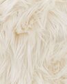 Vloerkleed van imitatie schapenvacht beige 180 x 60 cm MAMUNGARI_822129