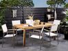 Záhradný rozkladací stôl z akáciového dreva 180/240 x 100 cm svetlé drevo CESANA_804556