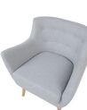 Fabric Armchair Grey DRAMMEN_719813