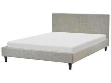 EU Double Size Bed Light Grey FITOU