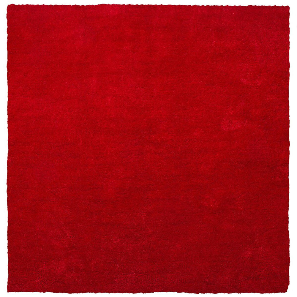 Dywan 200 x 200 cm czerwony DEMRE