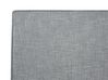 Cama de casal em tecido cinzento claro 160 x 200 SENNEZ_684297
