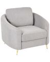 Fabric Armchair Grey TROSA_851966