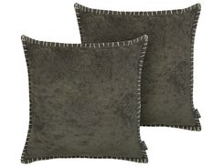 Koristetyyny harmaa kohokuvioitu 45 x 45 cm 2 kpl MELUR