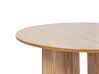 Mesa de comedor redonda en madera clara ⌀ 120 cm CORAIL_899246