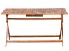 Conjunto de jardim em madeira de acácia mesa e 6 cadeiras CENTO_691115
