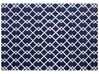 Teppich blau 160 x 230 cm Kurzflor SERRES_688012