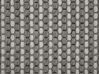 Alfombra de lana gris oscuro 140 x 200 cm KILIS_689431