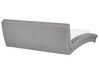 Fabric EU Super King Size Bed Grey LILLE_41228