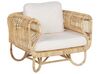 4 Seater Rattan Garden Sofa Set Natural DOLCEDO / LIMNI_796849