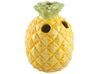 Badezimmer Set 4-teilig Keramik Ananasmotiv gelb MAICAO_823180
