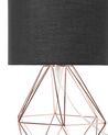Tischlampe schwarz / kupfer 35 cm geometrisch MARONI_705075