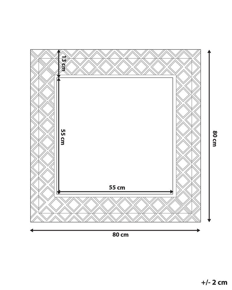 Specchio Decorativo GmbH 12,5x8,5x0,3 Cm - Per Mosaici E Bricolage, Colore Argento - Foto 10