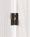 Raumteiler aus Holz 4-teilig weiß faltbar 170 x 163 cm RIDANNA_874098