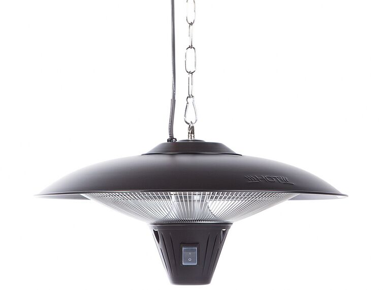 Ceiling Mounted Electric Patio Heater Black KABA_684013