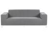 5 Seater Garden Sofa Set Grey with White ROVIGO_784928